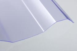 Lichtplatten aus PVC 35/207 Trapez glashell 1,5 mm 
