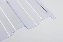 Lichtplatten PVC 76/18 Sinusprofil 1,4 mm glashell 