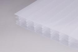 25 mm Polycarbonat Hohlkammerplatten weiss-opal IQ-Relax 